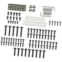 Dhklfa - Motorcycle Full Fairing Screw Kit Body Kit 194 Pieces Fasteners Set Black