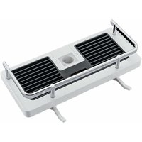 Rose - No Punching Bathroom Watering Shelf (White Square Hole, 30 x 18mm) 1 Piece
