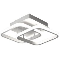 Tlily - Nordic Style Acrylic Chandelier Modern Led Ceiling Light White Lamp for Bedroom, Kitchen, Corridor, Restaurant