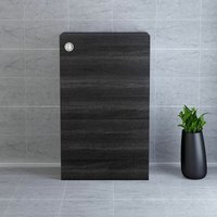 NRG - 500mm Calm Grey Toilet Cabinet Back To Wall wc Unit Bathroom Furniture