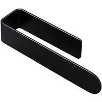 One black hamburger style napkin holder (no drilling required), 23 long wool napkin holders (no drilling required)