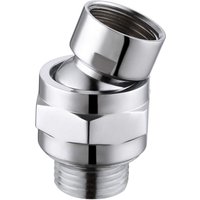 Orchidée - Adjustable Swivel Ball Joint,Shower Head Swivel Ball Adapter- joint in G1/2 Solid Brass Adjustable Shower Arm Extension Universal