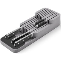 Serbia - Organiseur, organiseur de couteaux de cuisine dans le tiroir pour 9 couteaux, compact, durable, peu encombrant, porte-couteaux de tiroir