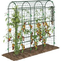 Outsunny 183 cm Tall Garden Trellis for Climbing Plants Outdoor