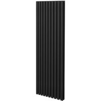 Monster-shop - Oval Column Radiator - 1800mm x 600mm - Black