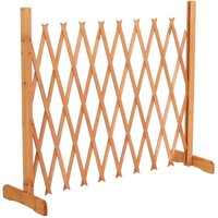 Oypla Expanding Freestanding Wooden Trellis Fence Garden Screen