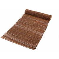 Oypla - Natural Willow Outdoor Garden Fencing Screen Roll 1m x 4m