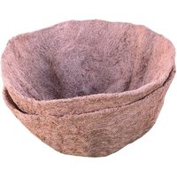 Pack of 2 Round Coco Hanging Basket Planter Liner (40cm)