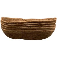 Pack of 5 Extra Deep Coco Wall Planter Liner (60cm)