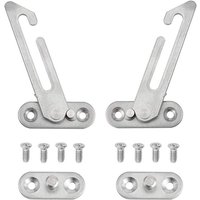 Pack UPVC Window Restrictors, 304 Stainless Steel Child Safety Locks with Screws for Left and Right Window