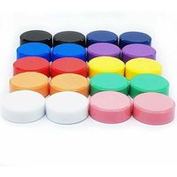 Packed with 40 stark magnets, small round decorative magnets for magnets, whiteboards, classrooms, desks, spindles (10 colors)