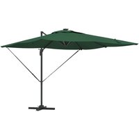 Parasol Green 286 x 285 x 270 cm Aluminium CFW498680