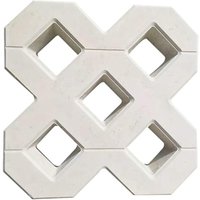 Paving Mold, Concrete Slab Mold DIY Square Garden Path Plastic Concrete Paving Brick Propylene Pavement Mold Walkway Garden Buildings Accessories