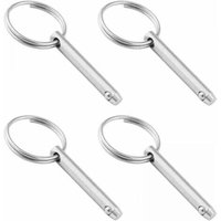 Pcs Quick Release Ball Pins, 316 Stainless Steel, 6.3mm Diameter Quick Release Pins with Spring Ball End
