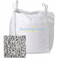 Pearl Grey 20mm Limestone Decorative - Premium Aggregate Bulk Bag - 850 Kilos