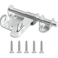 Piece Sliding Door Latch Lock Stainless Steel Door Lock Security Door Latches with Padlock Hole
