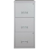 Pierre Henry - 3 Drawer Maxi Filing Cabinet - Grey Pierre Henry - 3 Drawer Maxi Filing Cabinet - Grey
