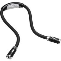 Reading Light For Books In Bed, Neck Reading Light, Hands Free, 4 Led Beads, 3 Adjustable Brightness Levels, Neck Lamp For Reading In The Car, Bbq, Knitting, Black