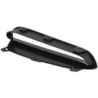 Side Bumper Grille Mounting Cover With Vertical Fin For Bmw 1 Series F40 (2019-2023) - Part Number: 51118075625 - Black - Szrh Aj