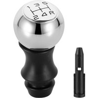 Custom-made Gear Knob For Peugeot Vts, Galvanized Gear Head, Aluminum Alloy Gear Knob, Modified All-black Lettering, Lightweight One-piece Construction.