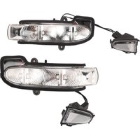 1 Pair Led Rearview Mirror Side Turn Signal 2038201321 Rearview Mirror Led Turn Signal Replacement For Benz W463 W211 E320