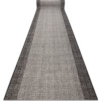 Runner Sisal Sion 6053 Frame, Flat Woven Black 150 Cm Black 150x1050 Cm