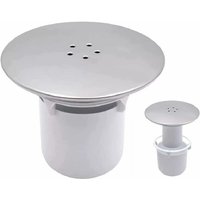 Shower Drain Plug - 90 Mm/115 Mm - Easy-to-install Replacement Drain Hole - Chrome Finish - Fast Flow - Shower Drain Cover