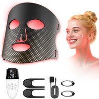 Red Light Facial Therapy Mask, Red Light Mask, Infrared Led Mask 660nm & 850nm, Near Infrared Light Therapy, Valentine's Day Gifts For Her