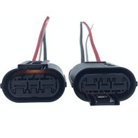 Compatible With Electronic Water Pumps On Bmw 1 Series, 3 Series, 5 Series And 7 Series, Rear Brake Calipers On X1, X3, X5 And X6, And Handbrake Motor Connectors -- Jb2255-3p