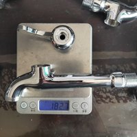 Copper Washing Machine Faucet, Copper Valve Insert Faucet, Quick-opening Faucet, Extended Copper Faucet Spout, Direct Sales From The Factory – 17-inch Long, Pointed Alloy Spout