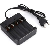 4 Slot Battery Charger For 18650 Lithium Rechargeable Battery Eu Plug With Anti-reverse Charging Function Good Quality And Performance