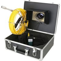 30m Hd 7-inch Inspection Camera – 4500mah Battery – Ip68 Waterproof – Night Vision – For Inspecting Pipes And Walls