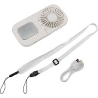 Portable Cooling Fan, Usb Charging, 2000mah, Foldable Semiconductor, Mini Handheld Desktop Computer