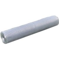 Chicken Wire Roll, Galvanized Steel, For Aviaries, Gardens And Rabbits, 10 X 1 M, 16 X 16 Mm Mesh, Silver