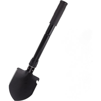 High-quality Alloy Steel Folding Shovel, Removable Snow Shovel, Suitable For Survival, Gardening, And Camping