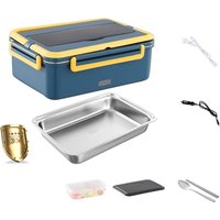 New Electric Lunch Box, Large Capacity, 2 In 1 For Home, Insulated Lunch Box,
