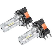 2pcs H15 80w White Led Car Headlight Bulb Replacement Bulb