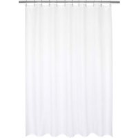 White Shower Curtain, High-quality Peva, Lightweight Shower Curtain, White (100 Cm X 180 Cm)