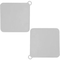 Set Of 2 Pieces, Anti-odor Silicone Drain Plugs, Universal Drain Protector For Bathtubs And Showers