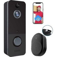 Wireless Doorbell Camera With Motion Detection, Cloud Storage, Live Hd Image, Night Vision, And 2.4 Ghz Wi-fi Compatibility.