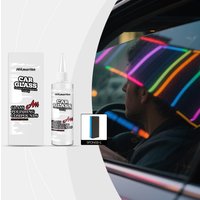 Car Window Polish, Gentle Stain Remover, Cleaner, Protectant And Care Cleaner – 100 Ml + Sponge