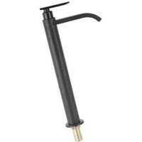 Single Cold Water Tap In Stainless Steel G1/2 304, Bathroom Faucet, Black Sink -
