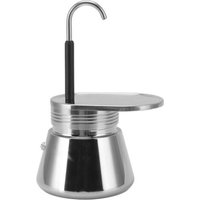 Italian Type Stainless Steel Moka Pot Lightweight Large Capacity Diy Portable Coffee Maker
