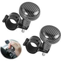 Set Of 2 Universal Steering Wheel Knobs – For Car, Truck, Tractor, Forklift, Lawnmower, Boat