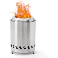 Portable Stainless Steel Tabletop Fire Pit For Camping, With Stand Bag, Low Smoke Mini Outdoor Fireplace, Wood And Pellet Burner, For Camping, Garden