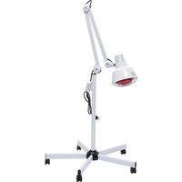 Floor Standing Infrared Physio Lamp 275w Heat Therapy Red Light Lamp With Adjustable Height Flexible Arm For Home Clinic Pain Relief Localized Heating Blood Circulation Improvement