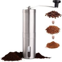 Manual Coffee Grinder -compact And Portable Stainless Steel -adjustable Grinding Degree