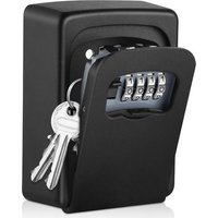 Secure Key Box - Robust And Durable Outdoor Secure Key Box, Password Changeable, Waterproof And Rustproof, Suitable For Indoor And Outdoor Use