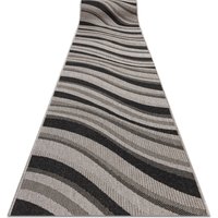 Rugsx - Runner Sizal Floorlux Design 20353 Silver / Black 70 Cm Beige 70x860 Cm