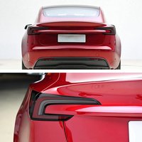 4 Colors: Smoked Black Material: Tpu Taillight Protective Film Automotive Exterior Accessories Suitable For Special Purposes.